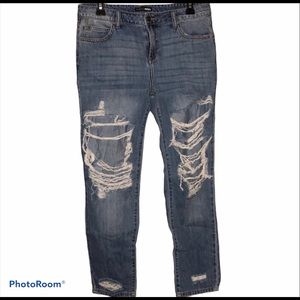 Fashion Nova Distressed Jeans